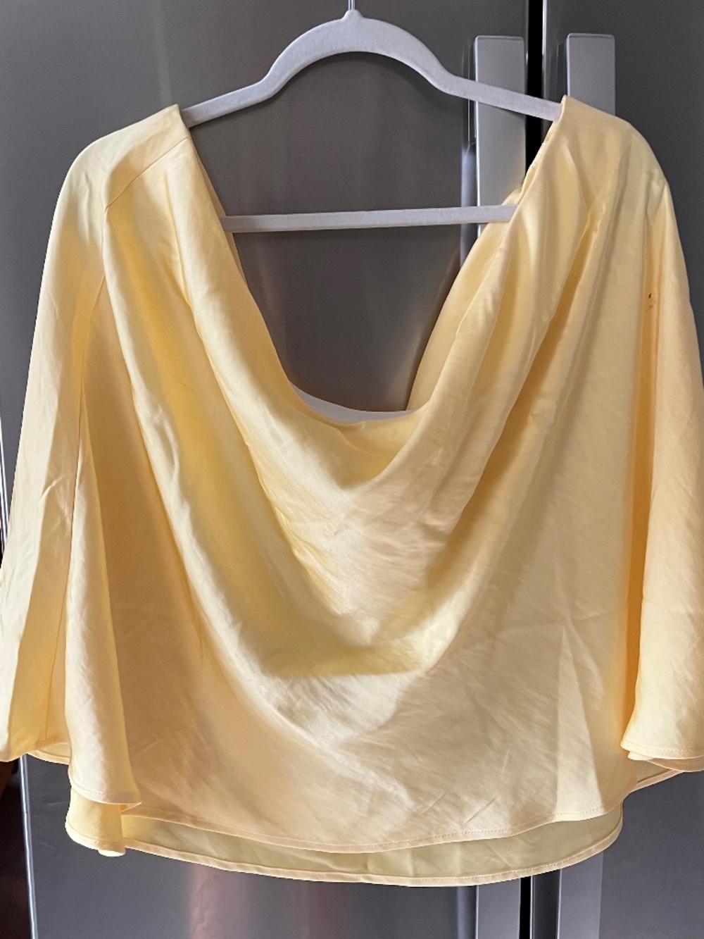 A New Day Yellow Skater Skirt NWT